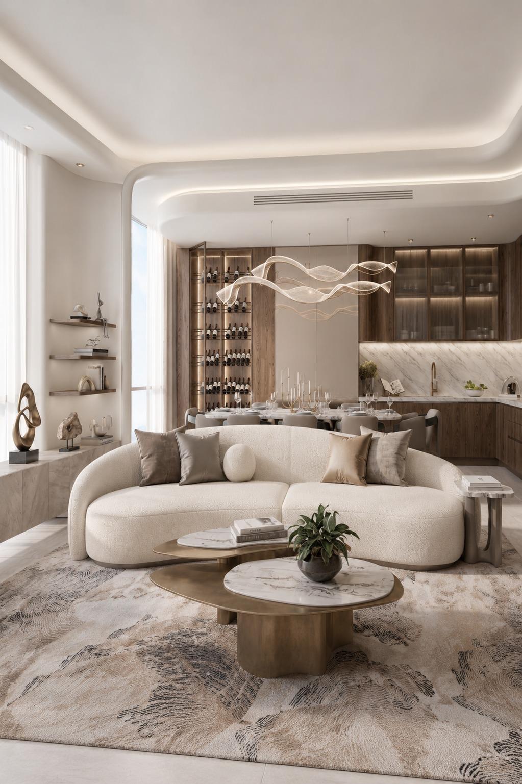 INTERIOR AND FIT-OUT SOLUTION FOR LUXURY APARTMENT IN DUBAI