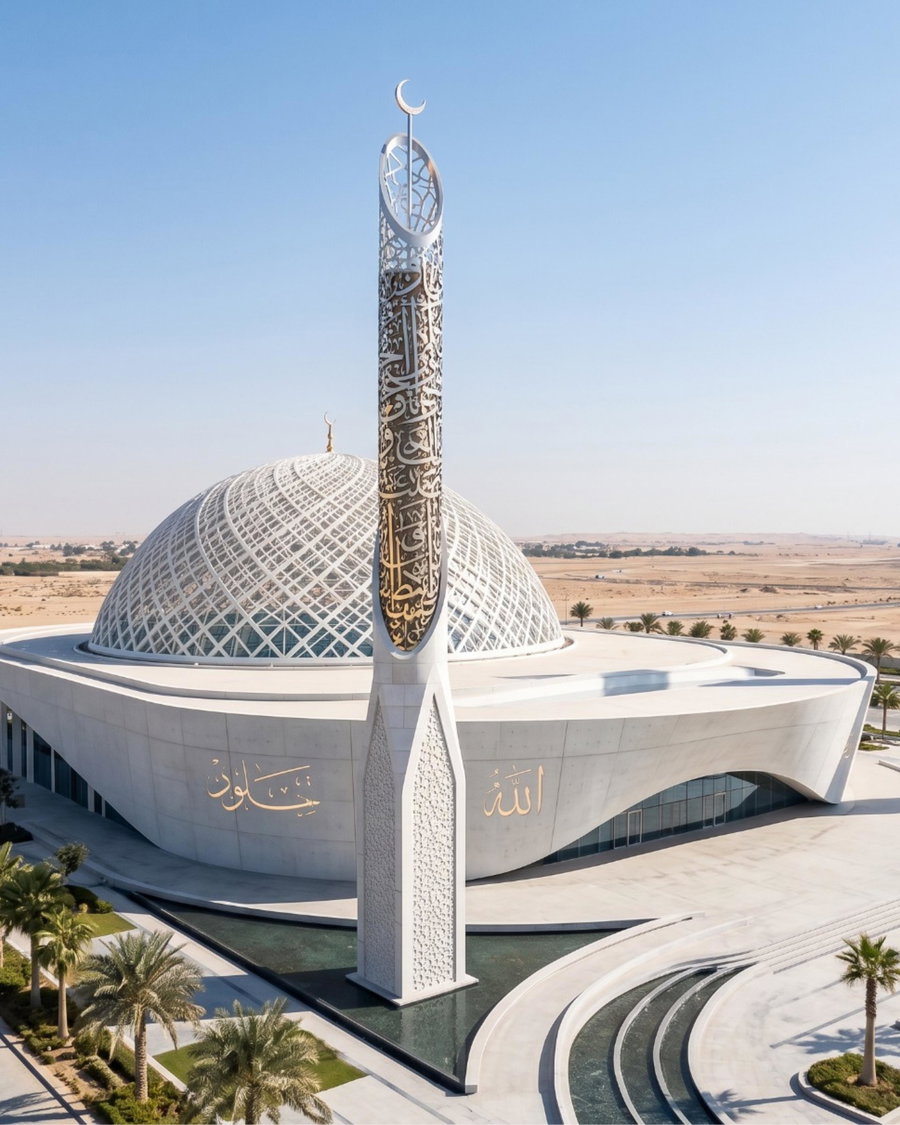 تصميم المساجد الفاخرة