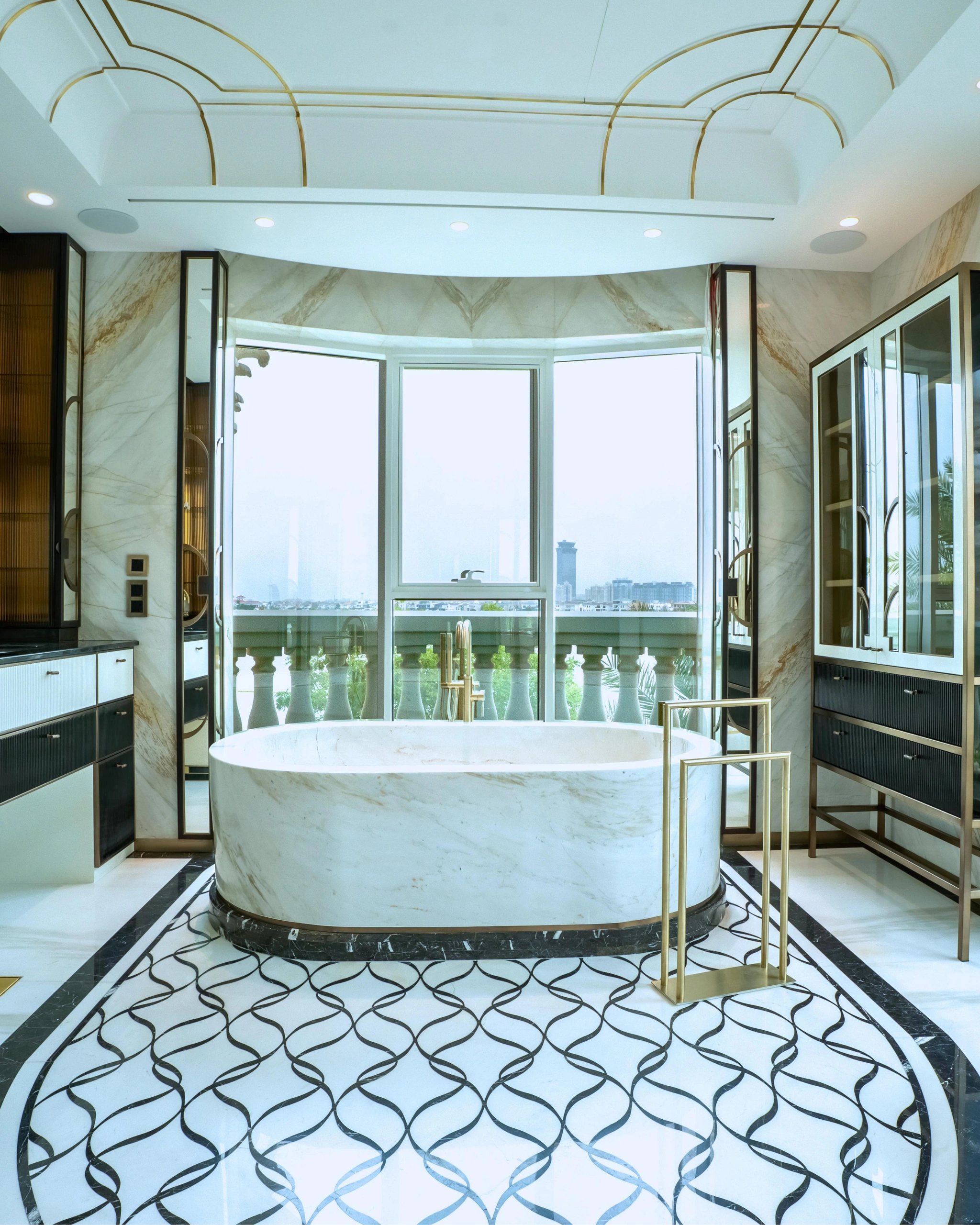 The Art of Stone: Antonovich Group's Master Bathroom Renovations