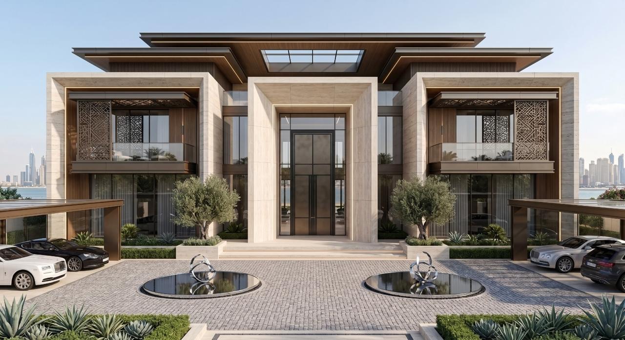 Sustainable Luxury Villa Architecture in the GCC Climate