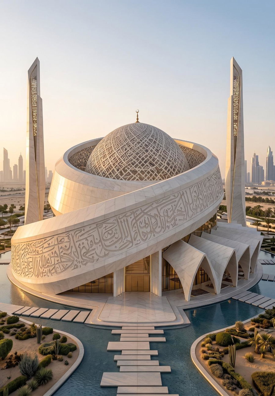 Contemporary Islamic Mosque Concept