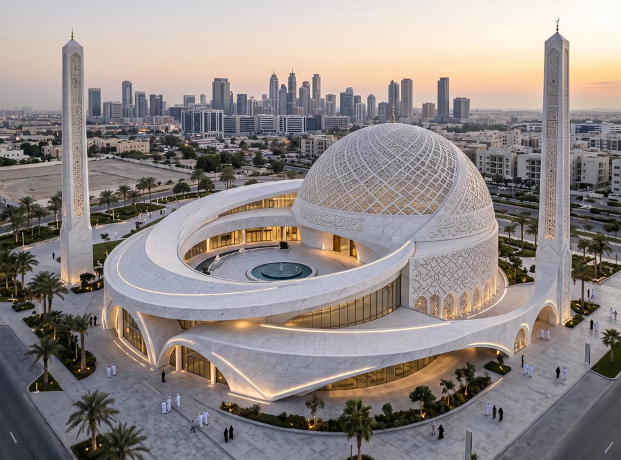 A New Benchmark in Mosque Design