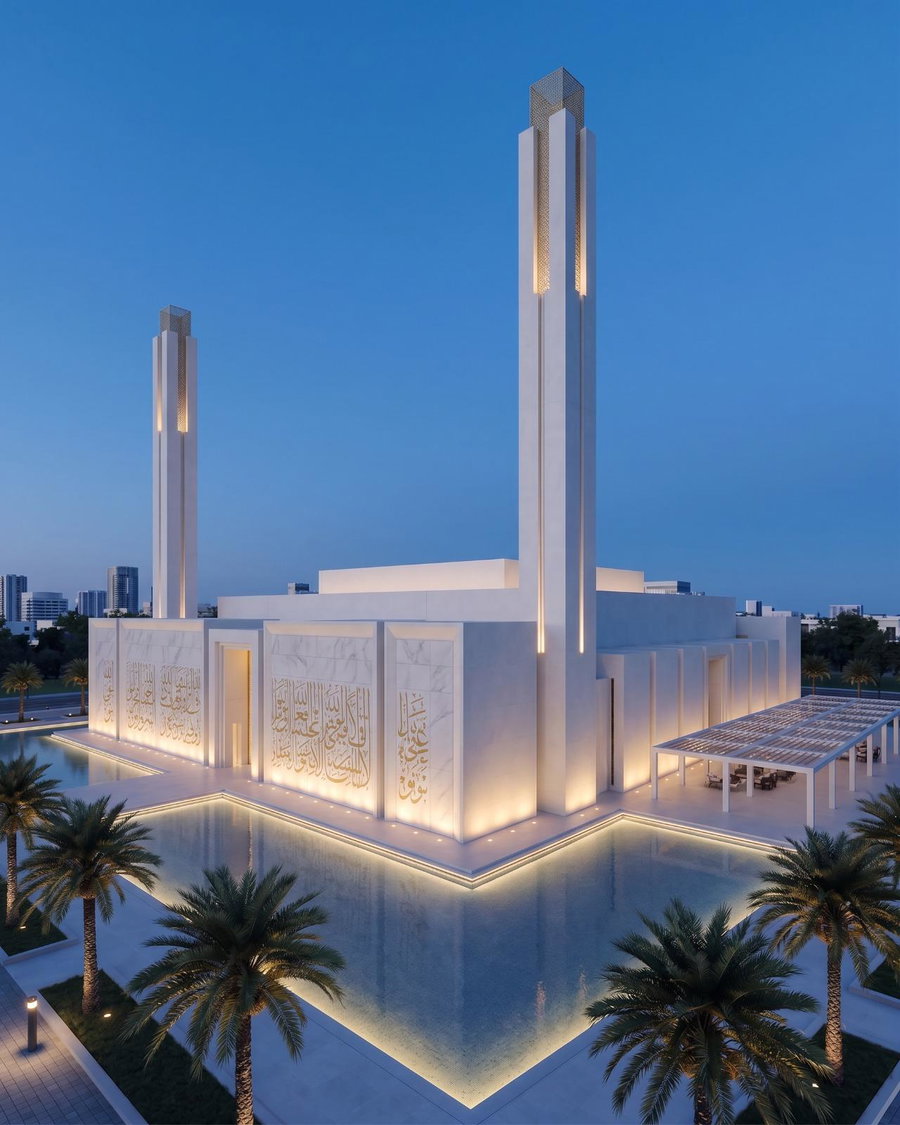 Minimalist Mosque Concept