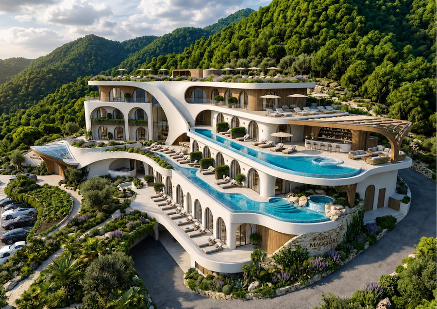 Boutique Resort Architecture Design in the GCC