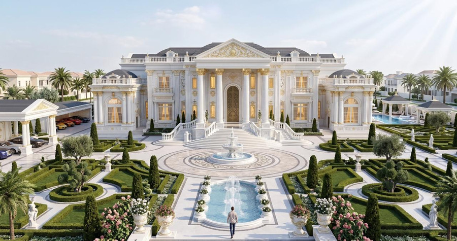 House Plan for Large Plots: Designing Villas on 2000-12000 m²