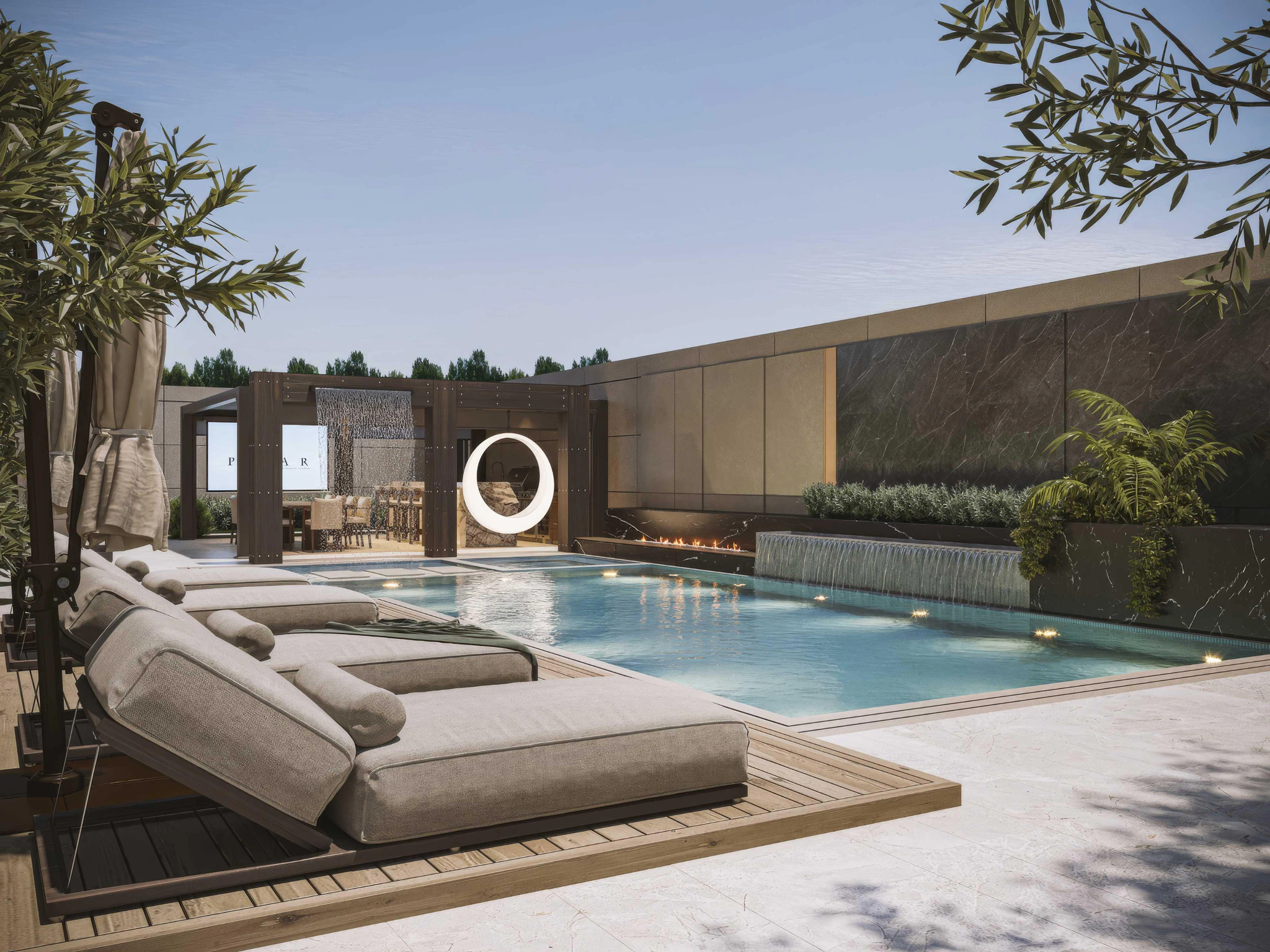 Luxury Villa Landscape, Swimming Pool & Renovation in Mohammed Bin Rashid City — District One, Dubai