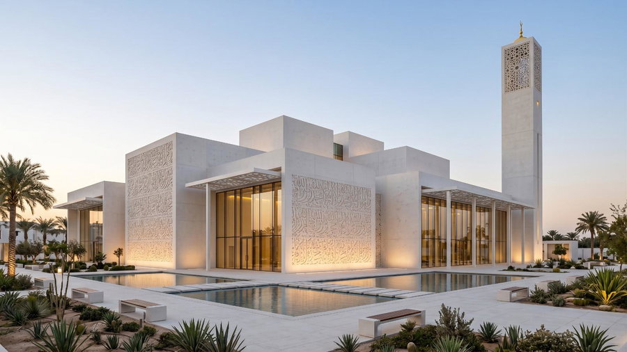 Mosque Architecture Design by Antonovich Group: Transforming Islamic Architecture Through Innovation and Timeless Design
