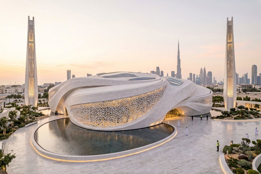 Mosque Architecture Reimagined in Dubai