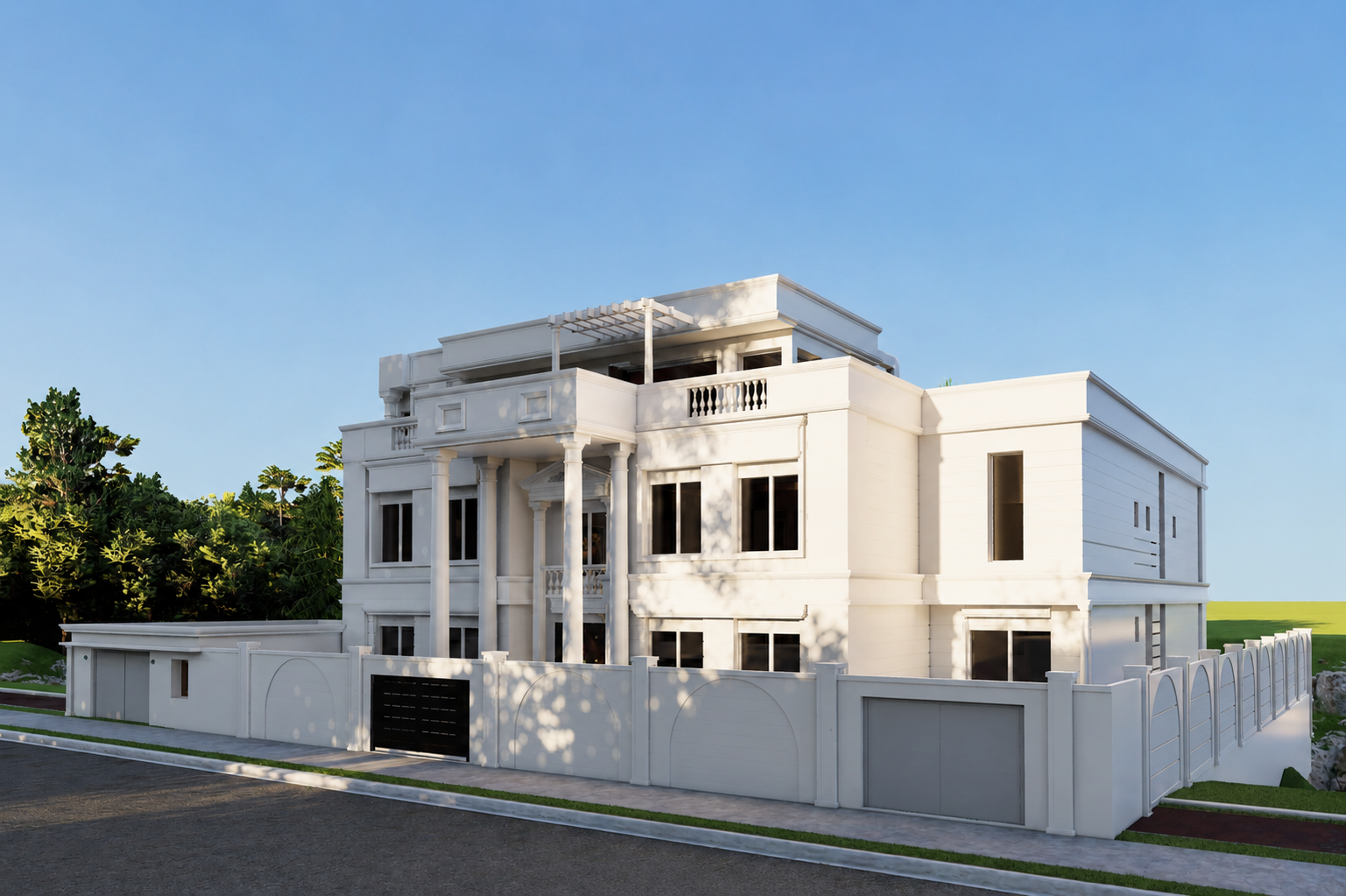 Private Residential Villa in Algeria: A New Vision of Luxury Architecture