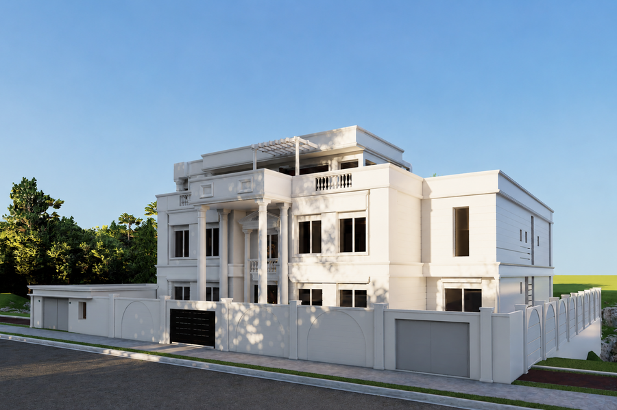 Private Residential Villa in Algeria: A New Vision of Luxury Architecture