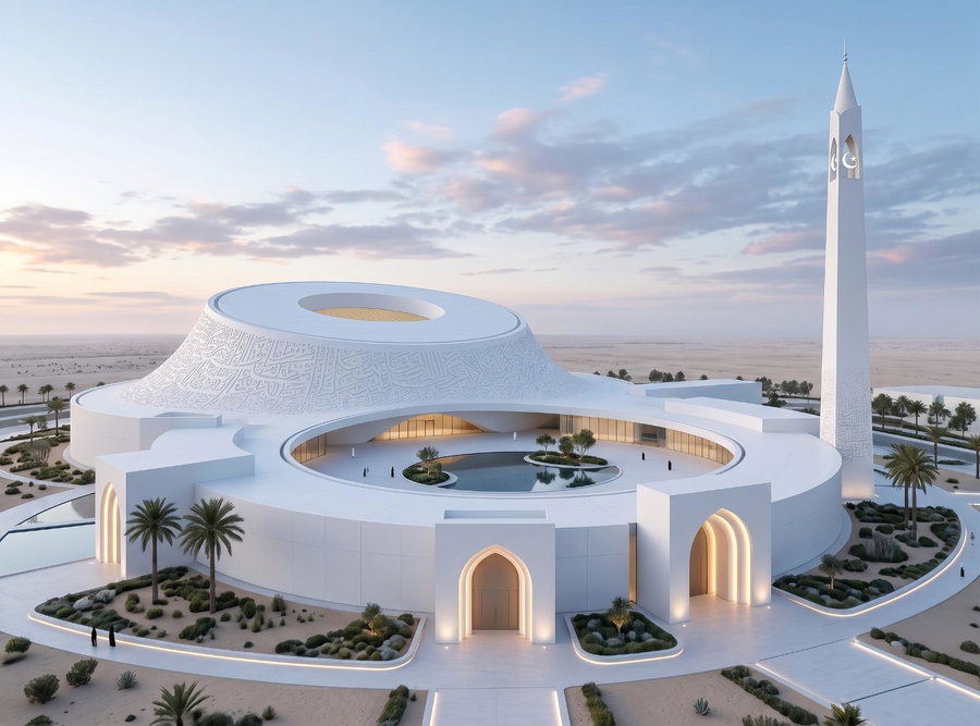 Contemporary Islamic Architecture Concept