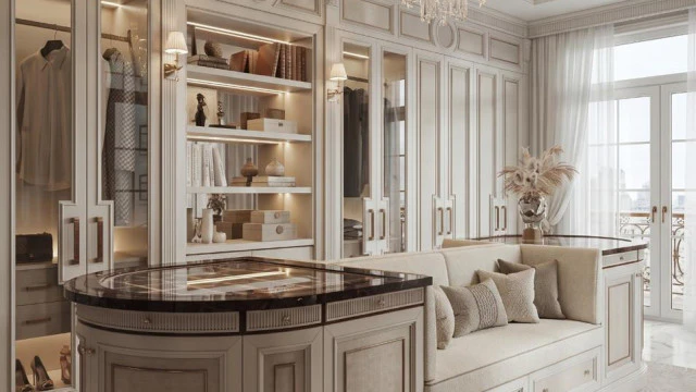 Cozy Dressing Room Design