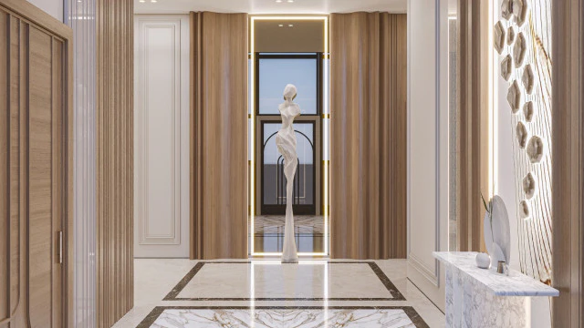 تصميم داخلي فاخر للمنزل