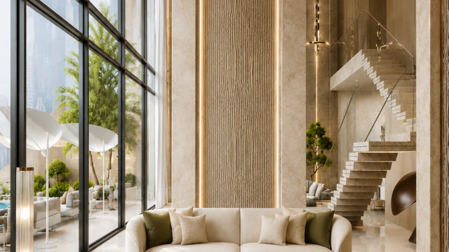 Elegant Apartment Design in Six Senses Residences The Palm