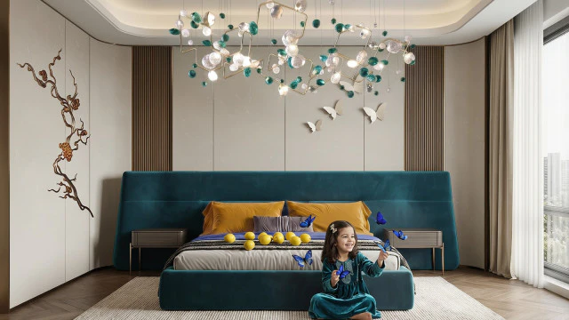 Contemporary Kids Bedroom Interior Design