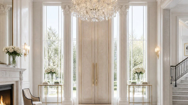 Villa lobby interior design