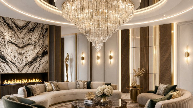 Palm Jumeirah in contemporary style