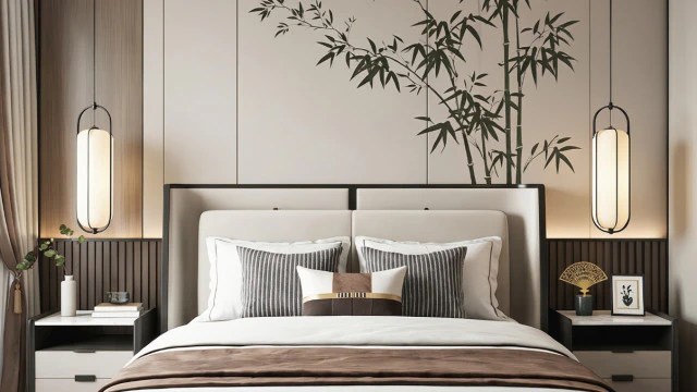 Stylish Bedroom for Penthouse Design