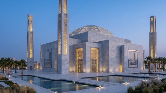 Contemporary Mosque Architecture with Premium Turnkey Design