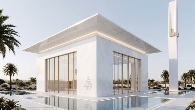Modern Mosque Architecture Design by Antonovich Group: Redefining Contemporary Islamic Architecture