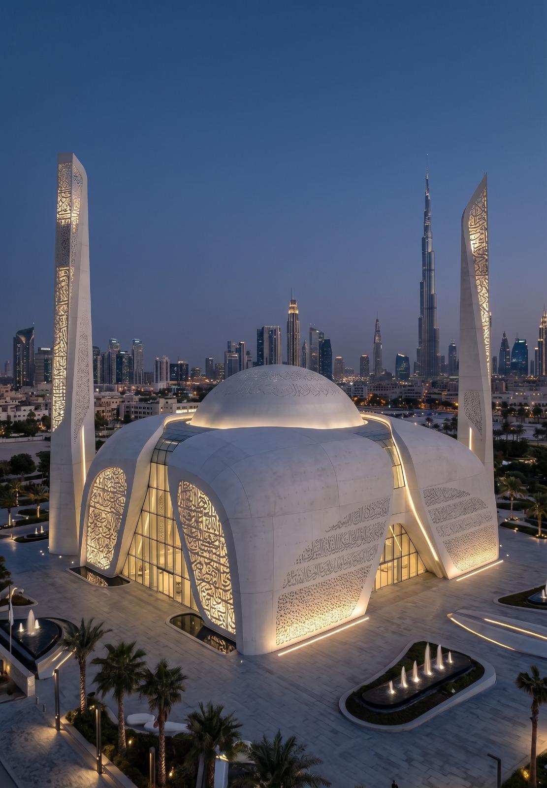 World-Class Mosque Architecture by Antonovich Group
