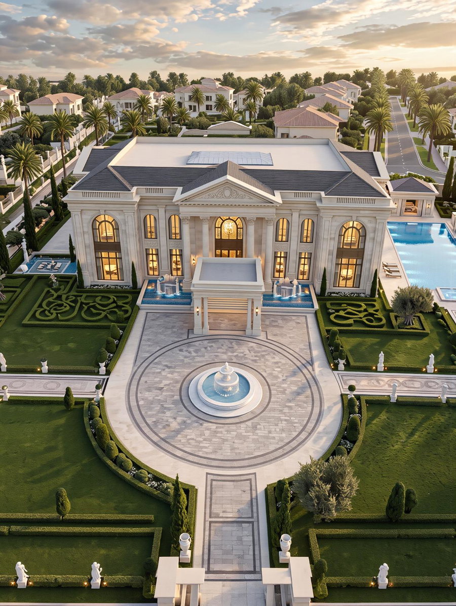 World-Class Royal Palace Architecture: Turnkey Construction for Extraordinary Residences