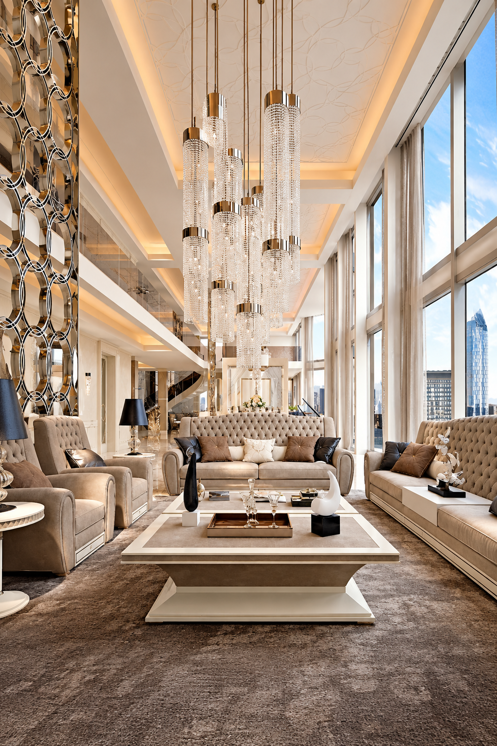 Apartment Interior Art Deco Photo