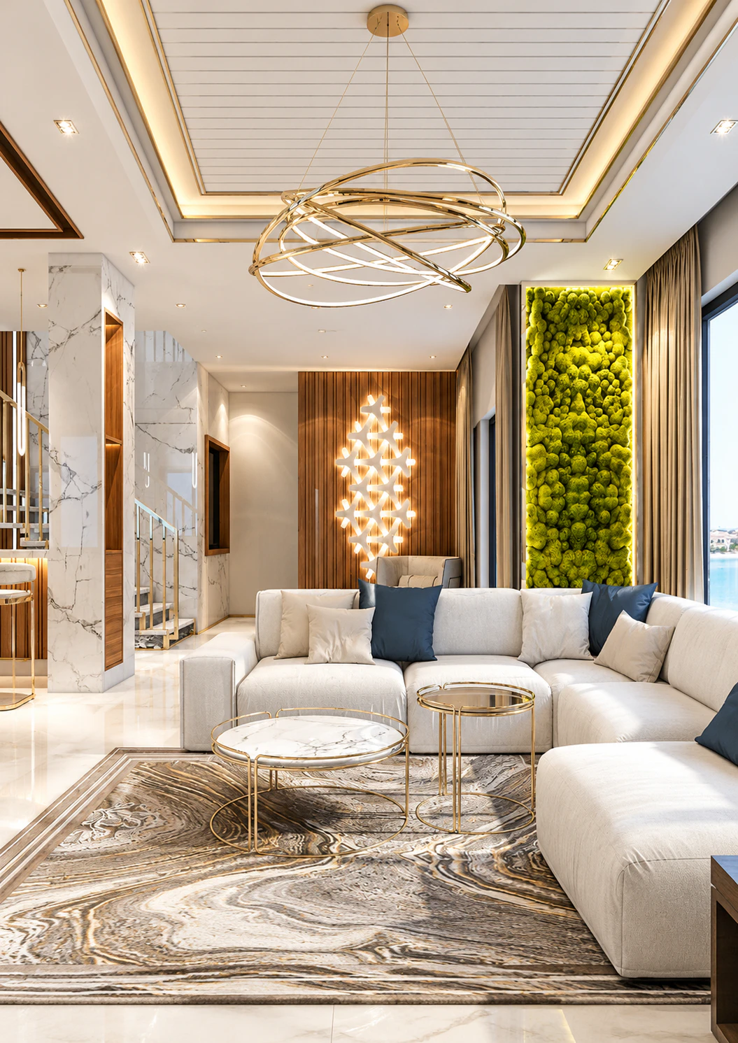 Best exclusive interior at Dubai Palm Penthouse