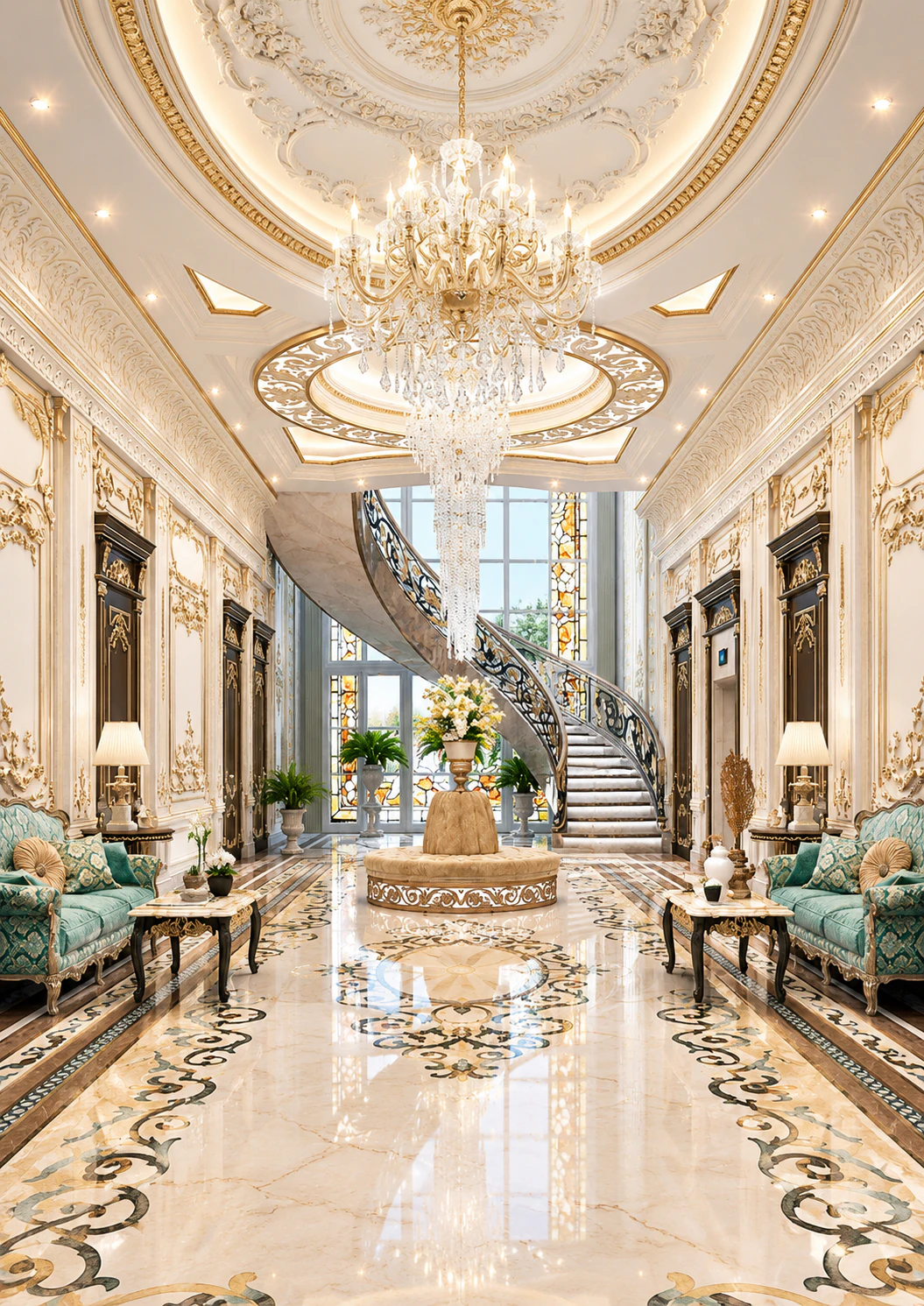 Villas interior Saudi Arabia