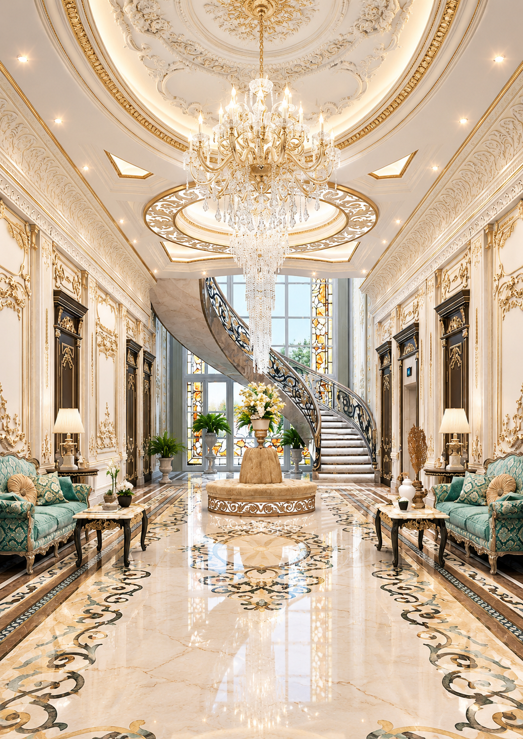 تصميم داخلي للفيلل في السعودية