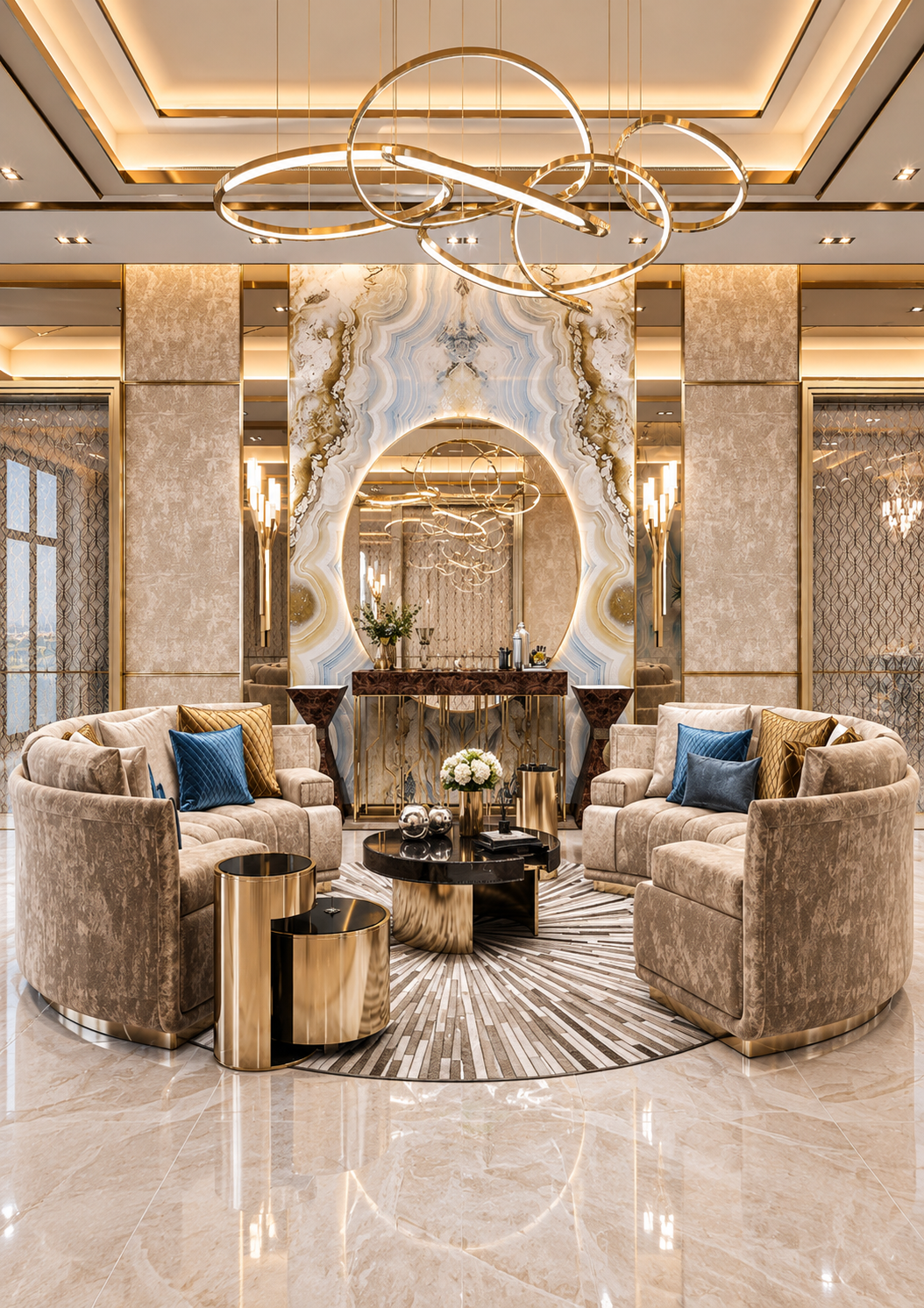 Впечатляющий дизайн дома в ОАЭ — проект Dubai Palm