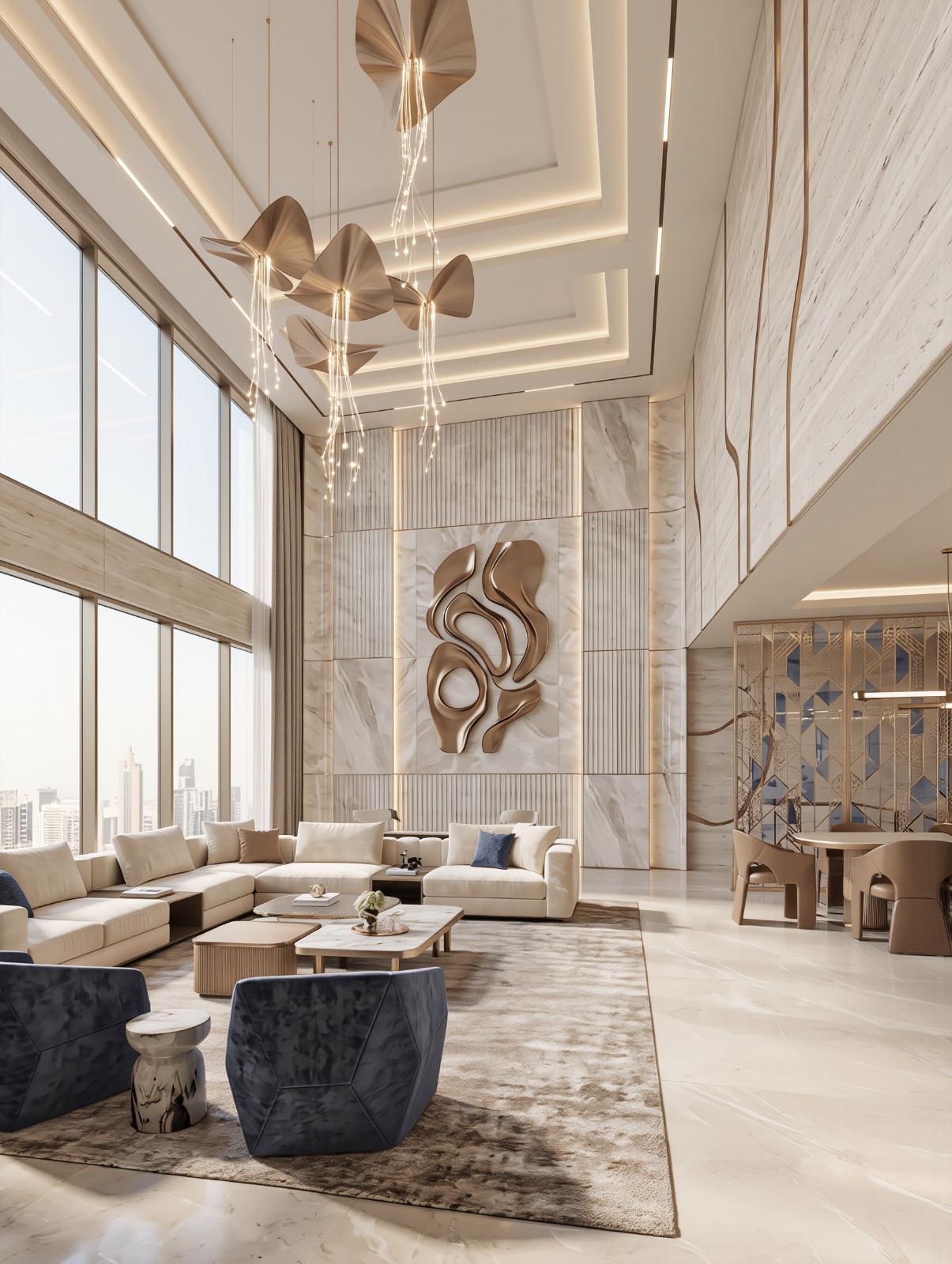New quality luxury interior