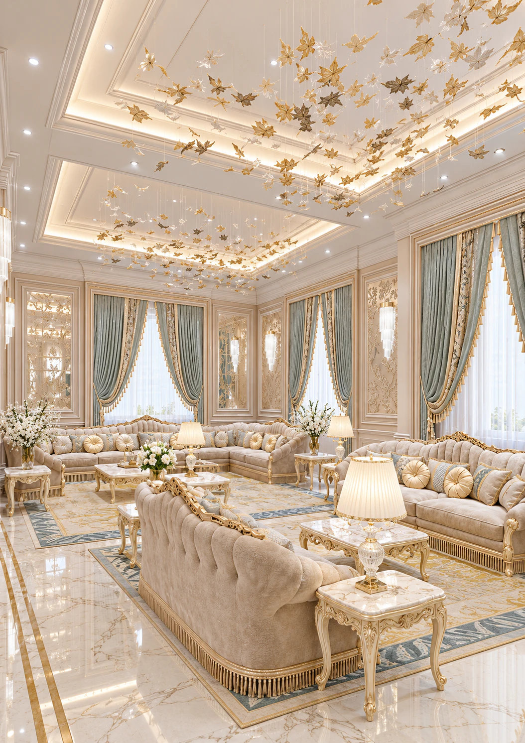 Luxury Villa Interior in Jumeirah Park Villa