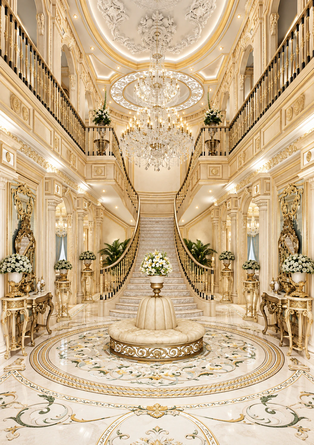 تصميم داخلي رائع لفيلا