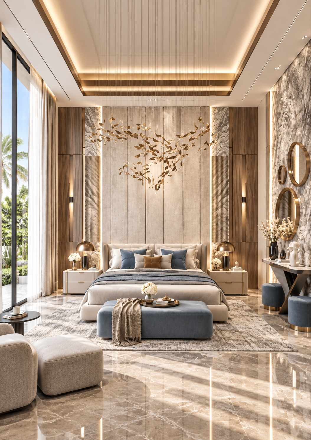 Comfortable Bedrooms Interior