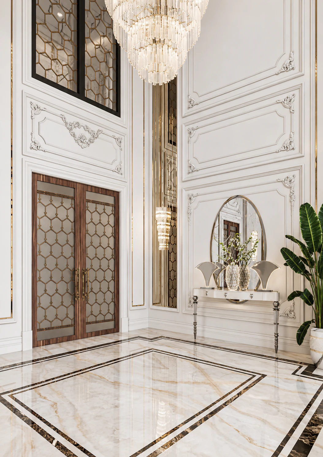 تصميم فيلا فاخرة في البراري
