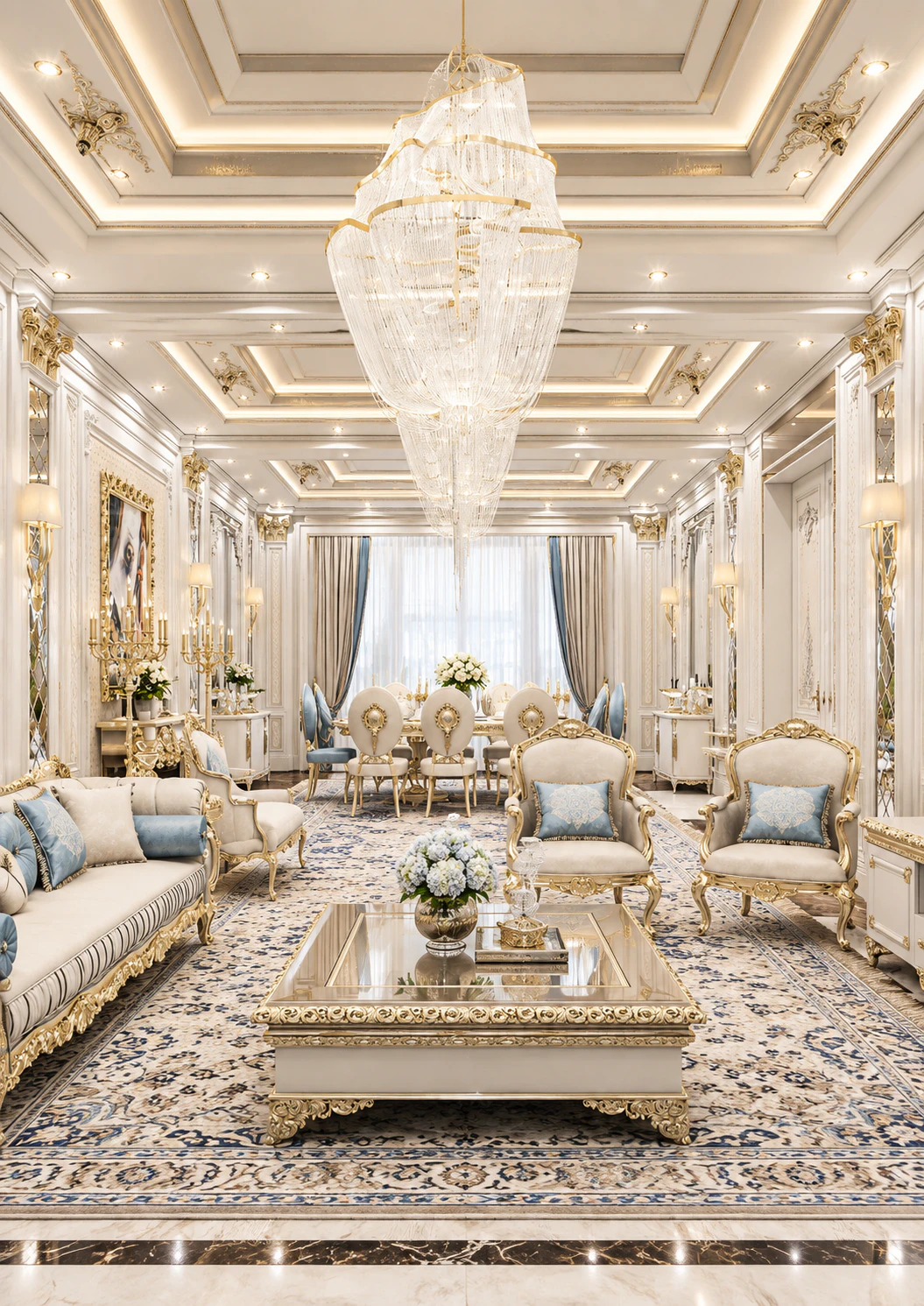 Amazing Villa Interior Design in Turkmenistan