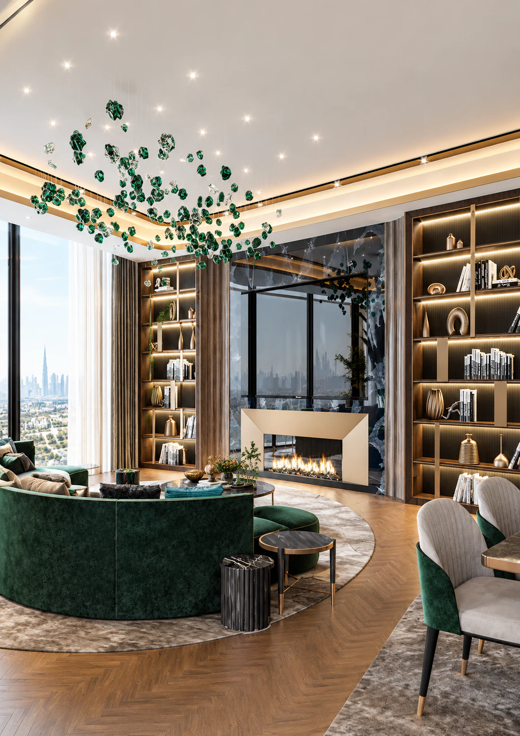 LUXURY APARTMENT INTERIOR DESIGN IN DUBAI