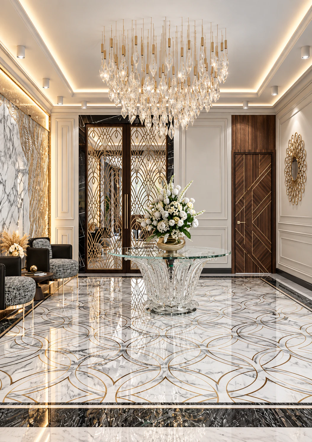 Exquisite Villa Design & Decoration by Luxury Antonovich Design in Emirates Hills