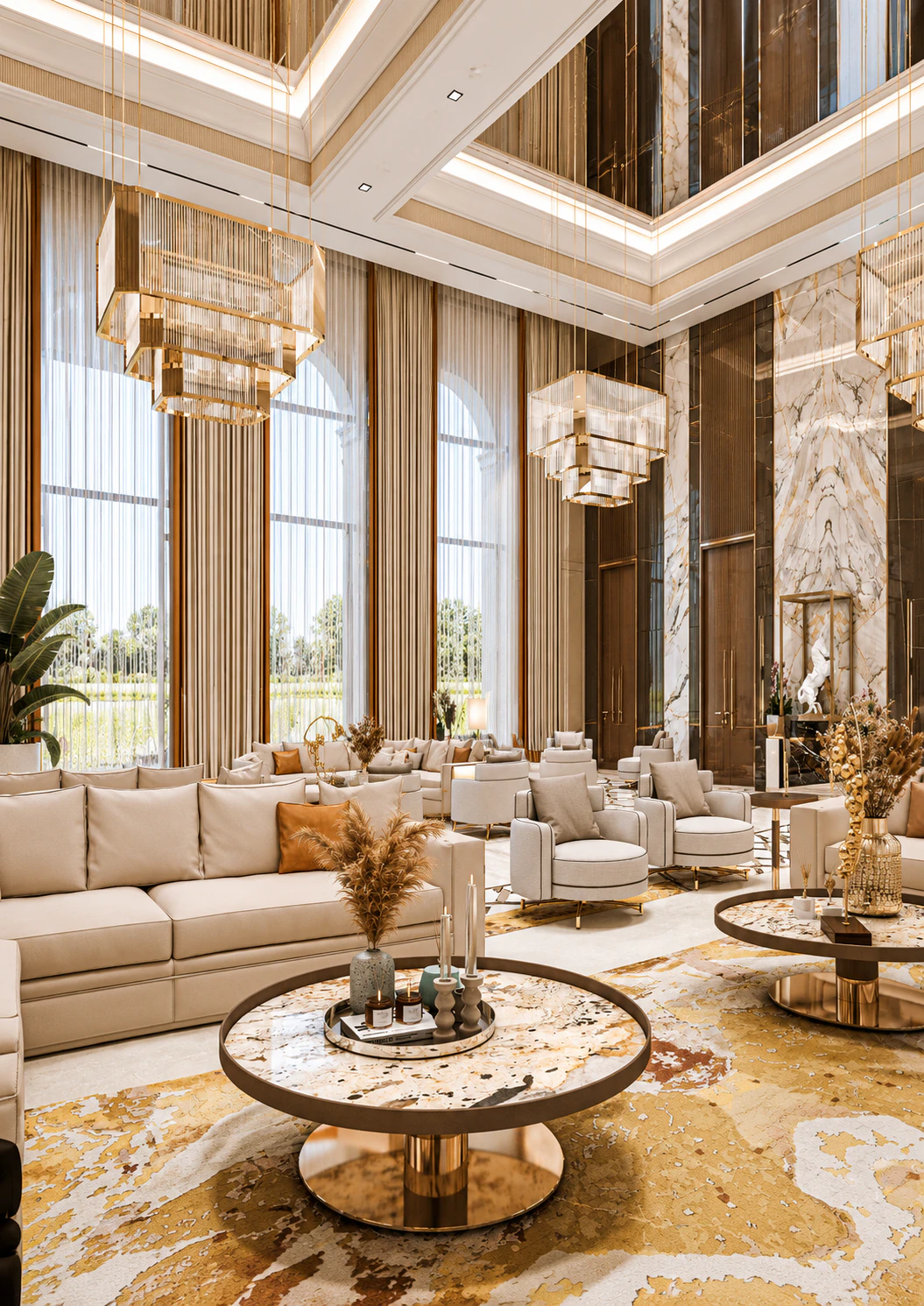 تصميم داخلي مميز لقصر خاص