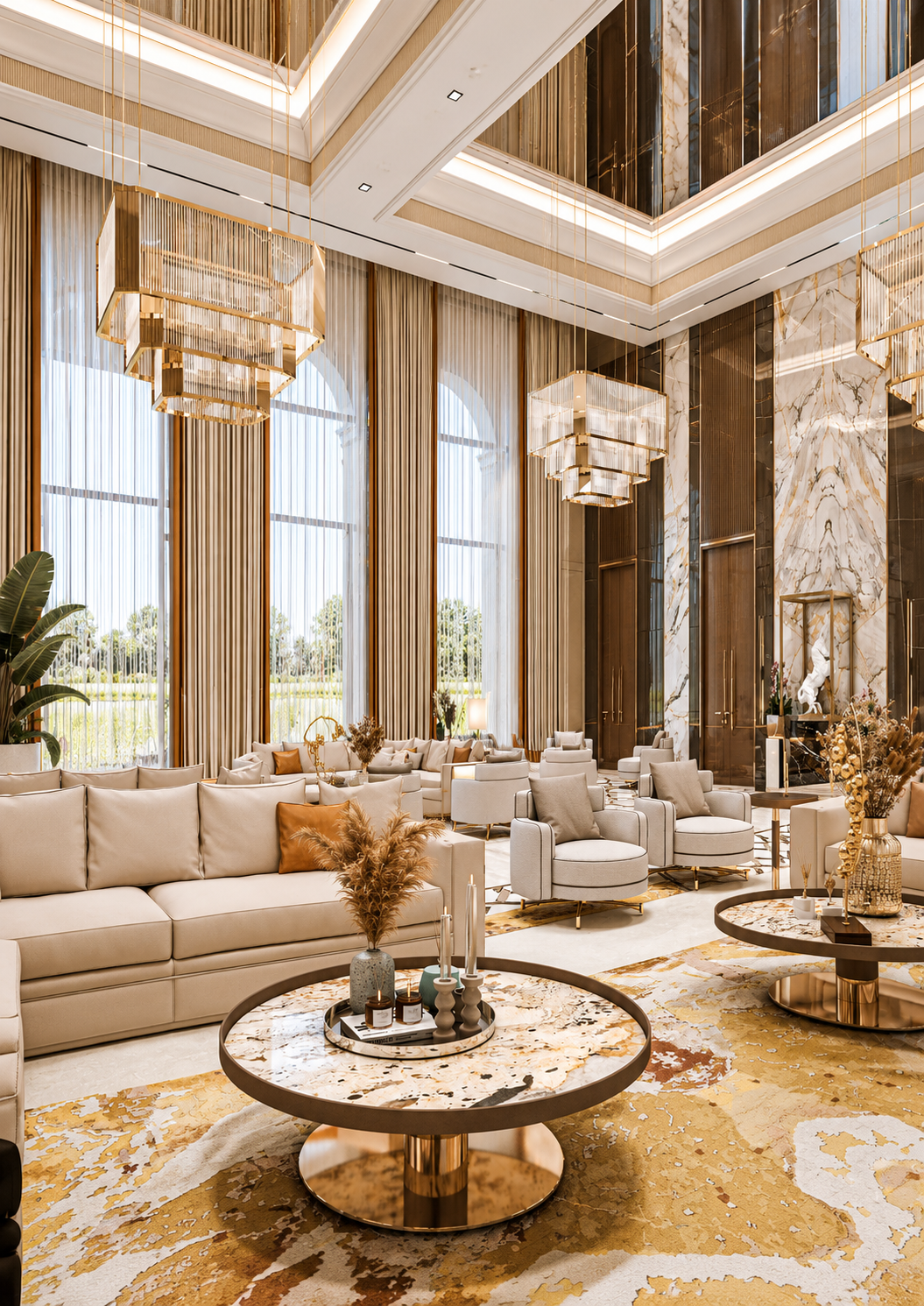 PRIVATE PALACE IN LUXURY INTERIOR DESIGN