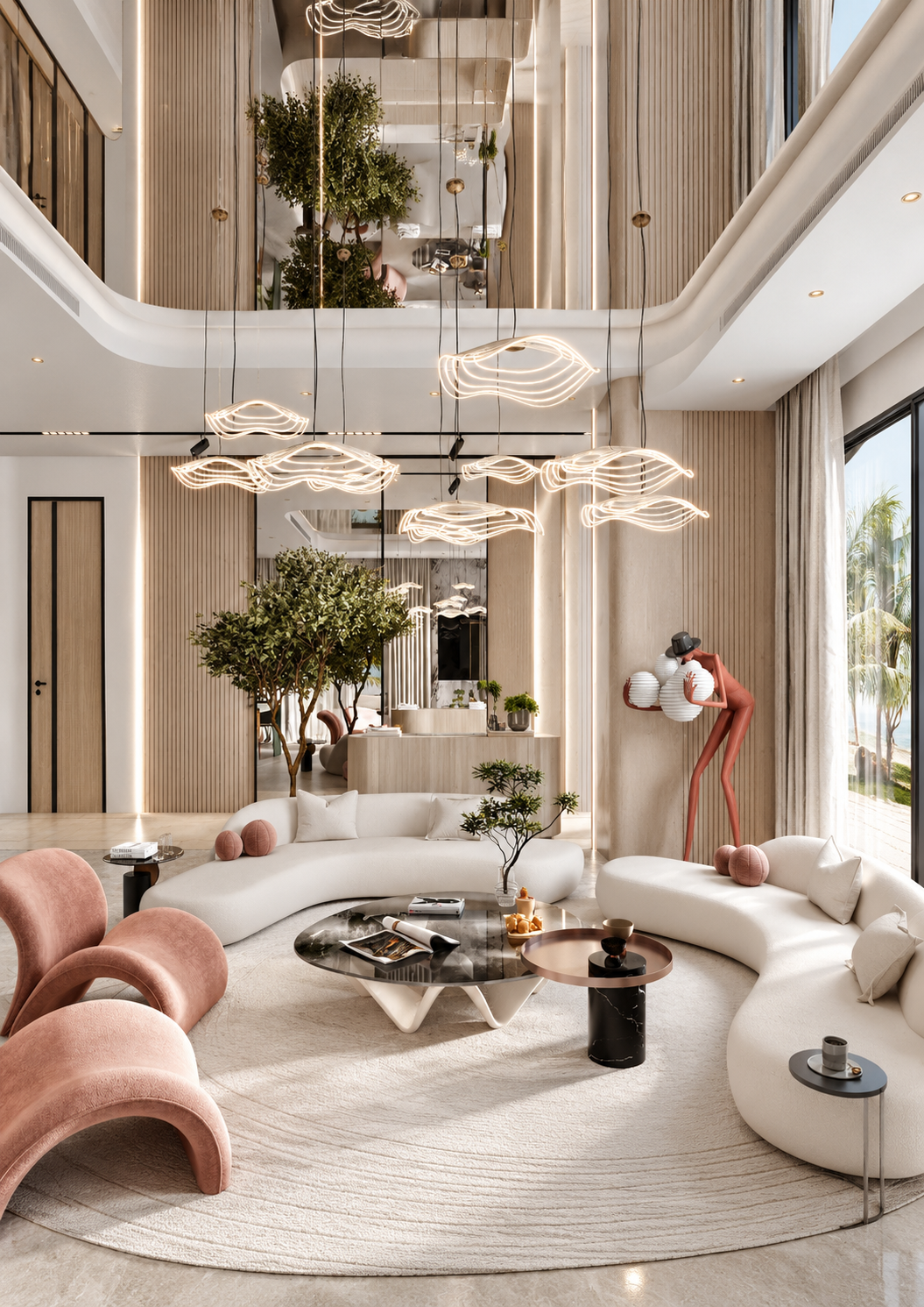 Вилла Sobha Hartland, Mohammed Bin Rashid City — интерьер и отделка