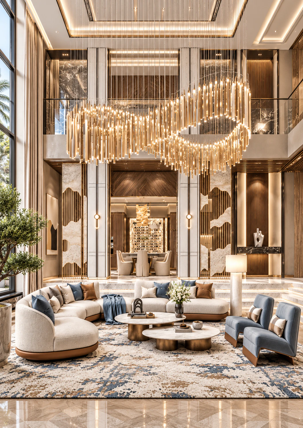 Luxury Villa Art Deco