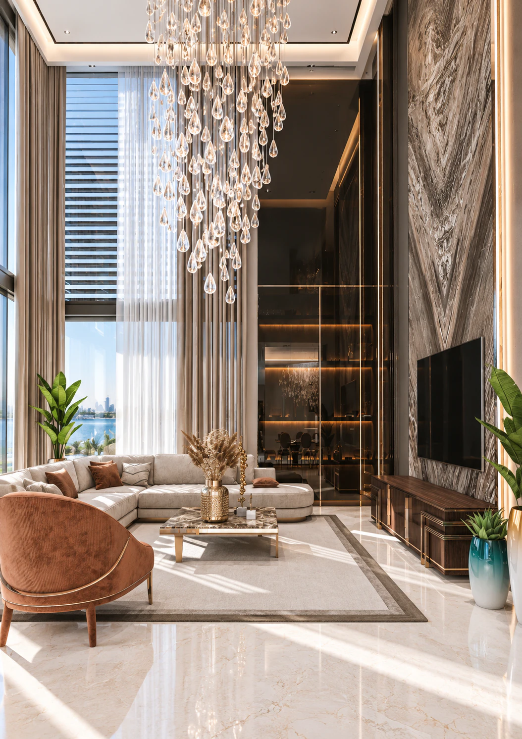 CLASSY VILLA INTERIOR DESIGN IN SOBHA HARTLAND-DUBAI