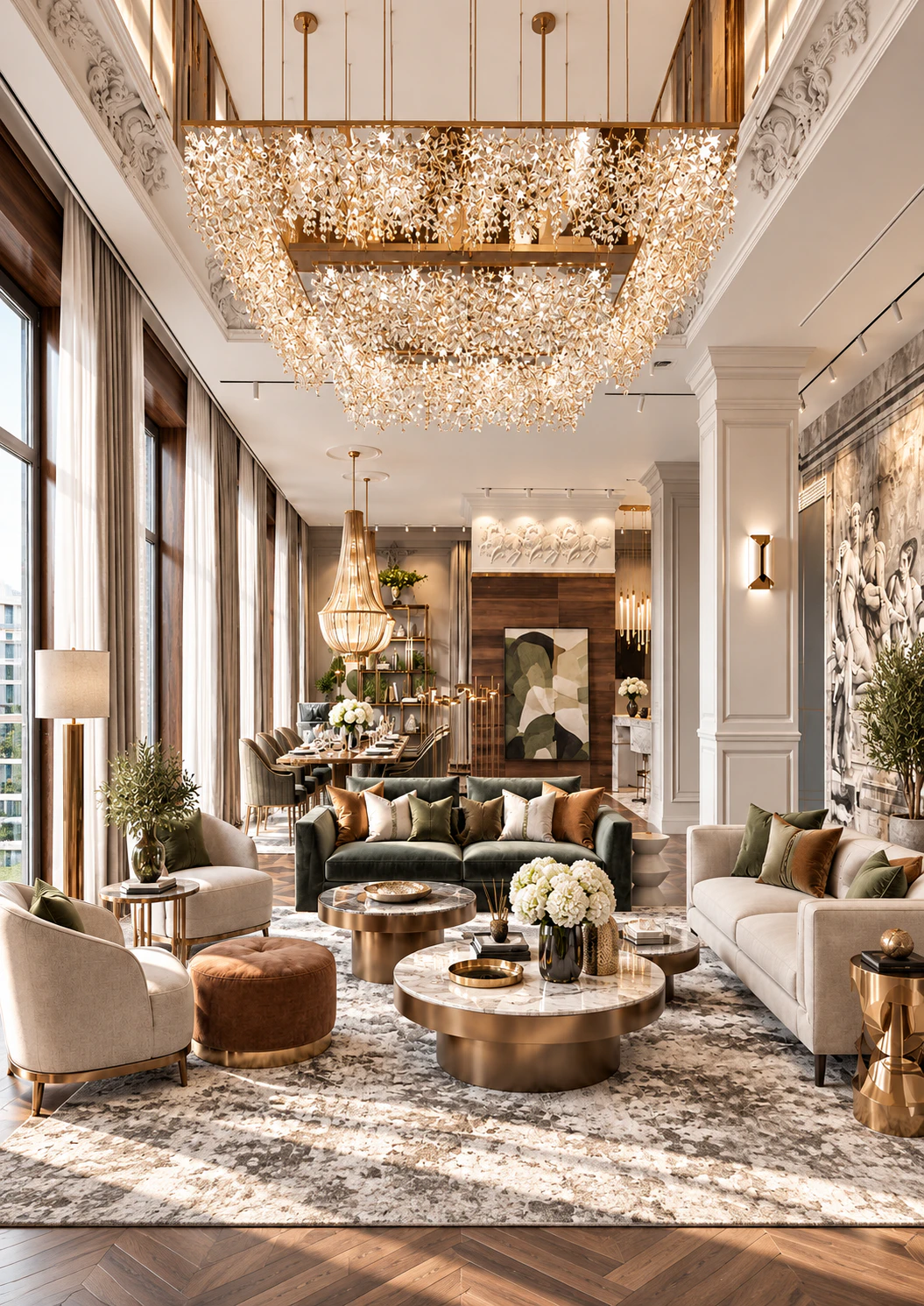 Дизайн интерьера апартаментов The Palm