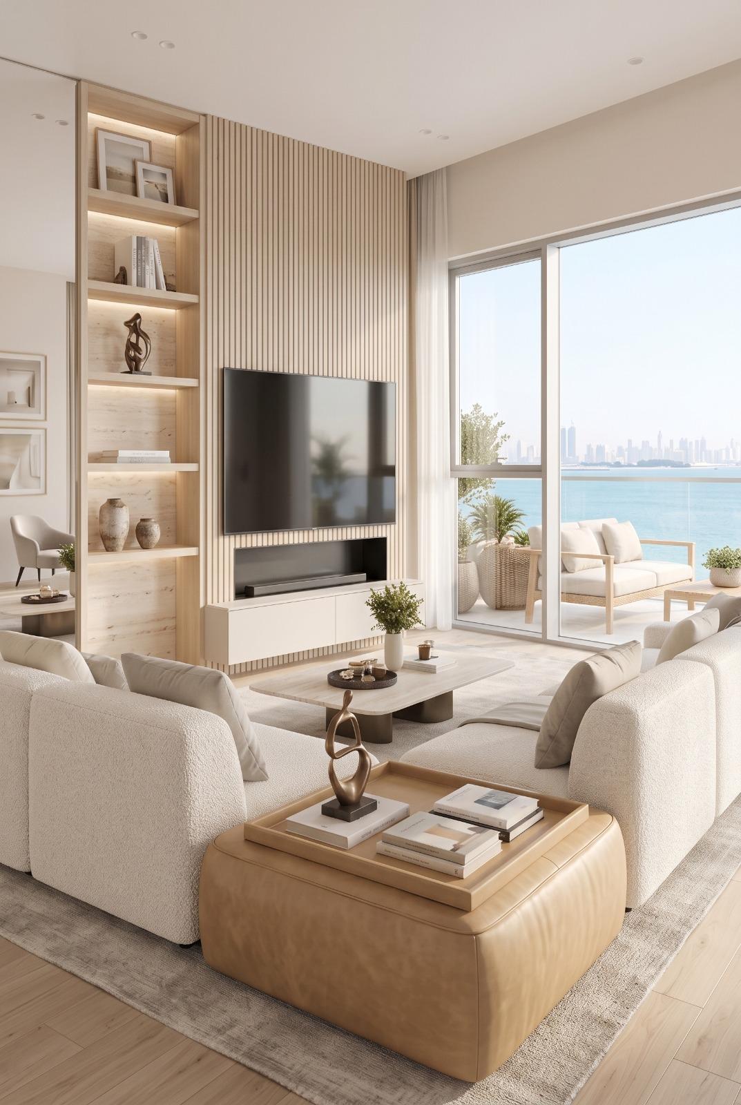 Luxury 1 Bedroom Apartment Interior Design