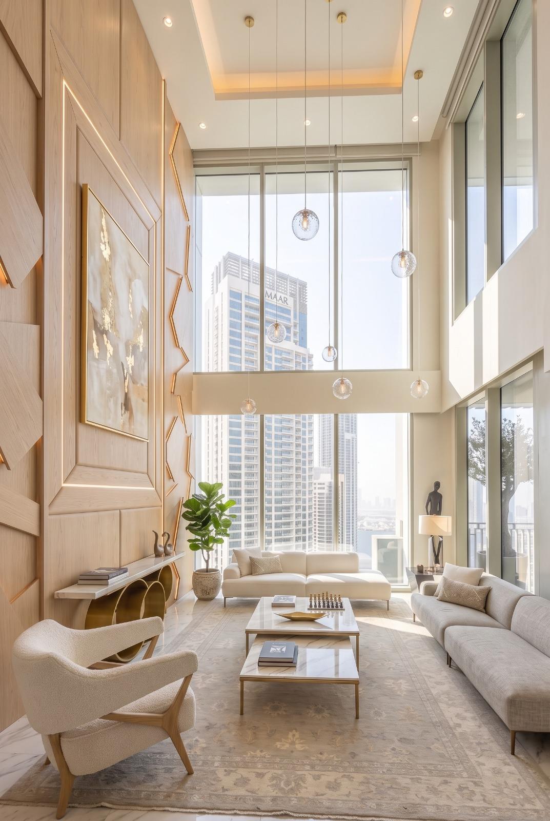 Prestigious Apartment Design in Dubai
