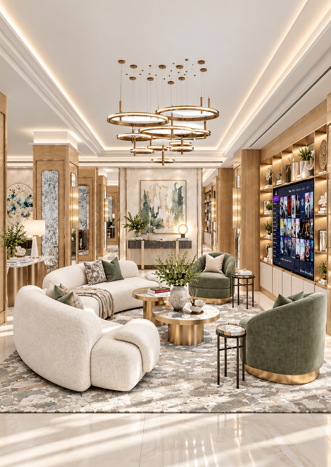 Роскошная квартира Royal Atlantis — Дубай