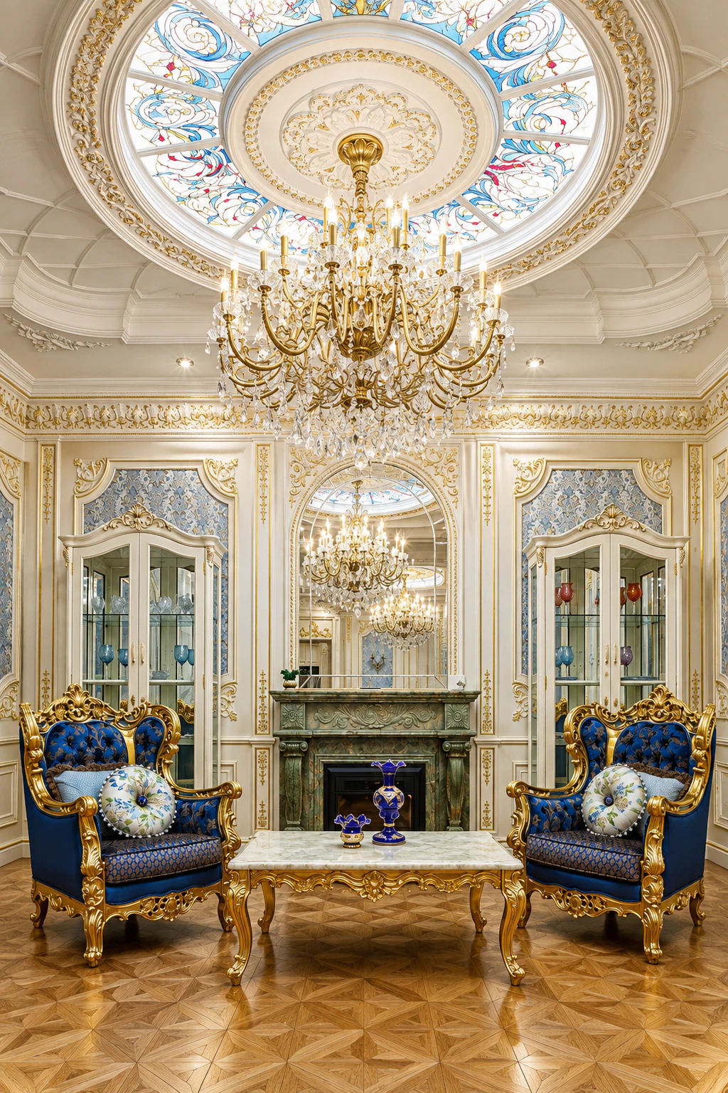Trendy luxury interior design