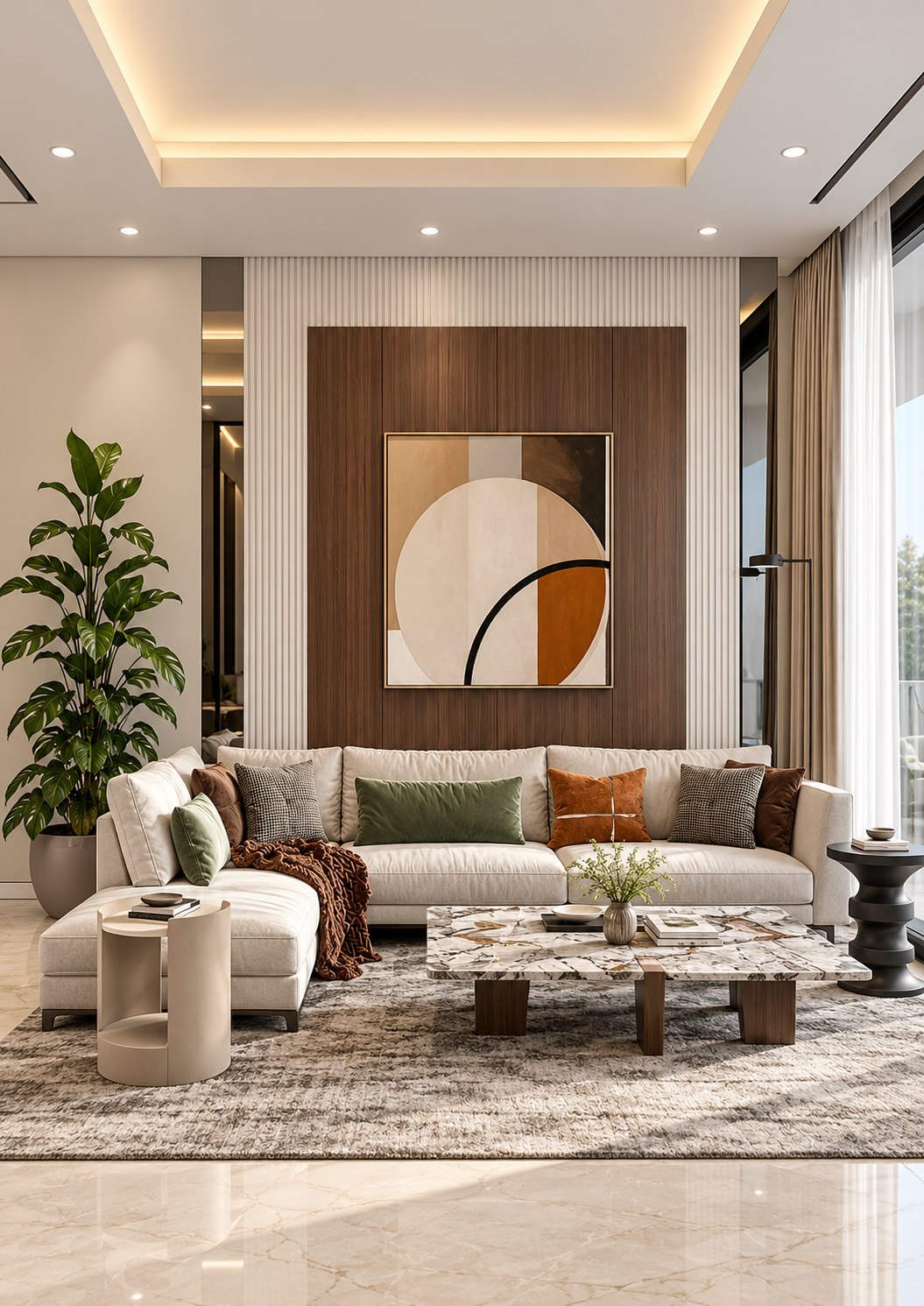 صور تصميم داخلي للشقه